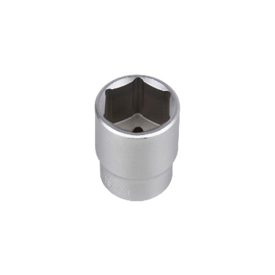 VASO CORTO 1/2" - 6 CARAS 19 MM